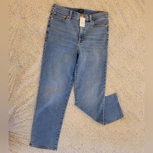 J.Crew High Rise Stovepipe Stretch+ Jeans